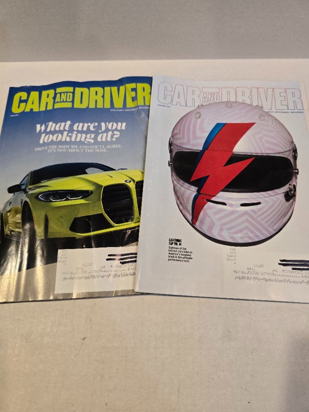 Car & Driver Magazine Lot of 2 Feb/Mar 2021 May 2021
